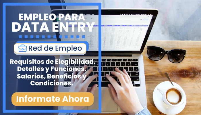 Vacante de empleo en Data Entry